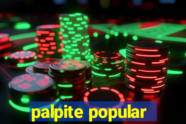 palpite popular